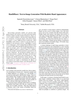 HanDiffuser: Text-to-Image Generation With Realistic Hand Appearances