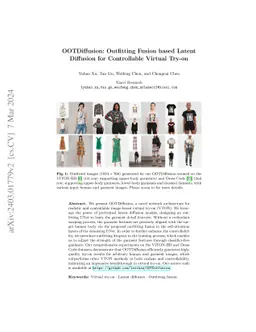 OOTDiffusion: Outfitting Fusion based Latent Diffusion for Controllable
  Virtual Try-on