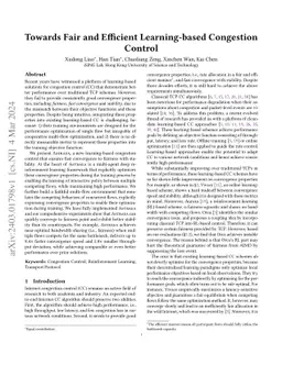 Towards Fair and Efficient Learning-based Congestion Control