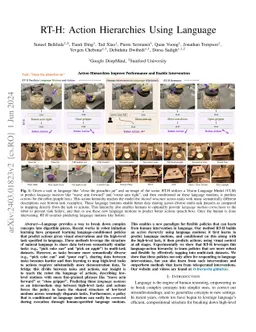 RT-H: Action Hierarchies Using Language