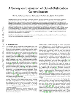 A Survey on Evaluation of Out-of-Distribution Generalization