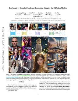 ResAdapter: Domain Consistent Resolution Adapter for Diffusion Models