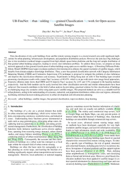 UB-FineNet: Urban Building Fine-grained Classification Network for
  Open-access Satellite Images
