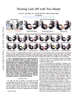 Twisting Lids Off with Two Hands