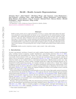 HeAR -- Health Acoustic Representations