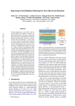 Improving Event Definition Following For Zero-Shot Event Detection