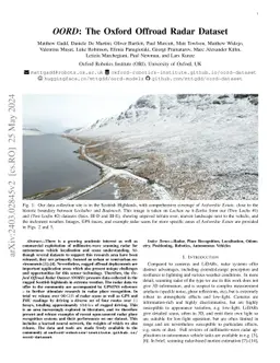 OORD: The Oxford Offroad Radar Dataset