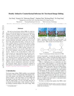 Doubly Abductive Counterfactual Inference for Text-based Image Editing