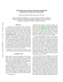 Cross Pseudo-Labeling for Semi-Supervised Audio-Visual Source
  Localization