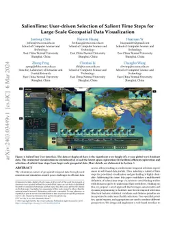 SalienTime: User-driven Selection of Salient Time Steps for Large-Scale
  Geospatial Data Visualization