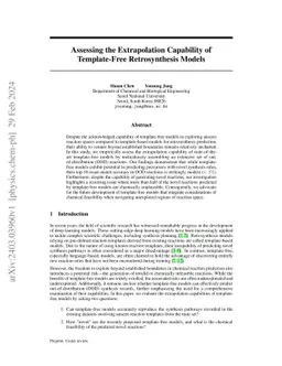 Assessing the Extrapolation Capability of Template-Free Retrosynthesis
  Models