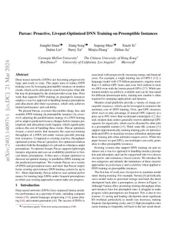 Parcae: Proactive, Liveput-Optimized DNN Training on Preemptible
  Instances