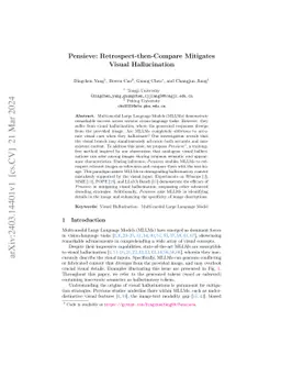 Pensieve: Retrospect-then-Compare Mitigates Visual Hallucination