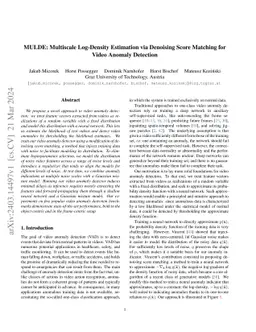 MULDE: Multiscale Log-Density Estimation via Denoising Score Matching
  for Video Anomaly Detection