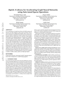 iSpLib: A Library for Accelerating Graph Neural Networks using
  Auto-tuned Sparse Operations