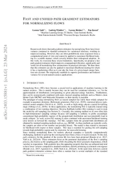 Fast and Unified Path Gradient Estimators for Normalizing Flows