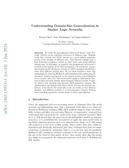 Understanding Domain-Size Generalization in Markov Logic Networks