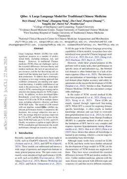 Qibo: A Large Language Model for Traditional Chinese Medicine