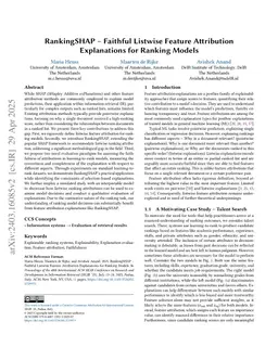 RankingSHAP -- Listwise Feature Attribution Explanations for Ranking Models