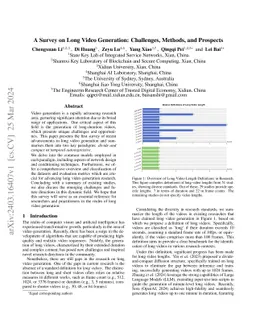A Survey on Long Video Generation: Challenges, Methods, and Prospects