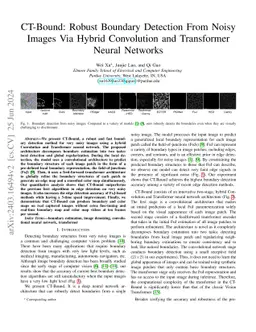 CT-Bound: Robust Boundary Detection From Noisy Images Via Hybrid
  Convolution and Transformer Neural Networks