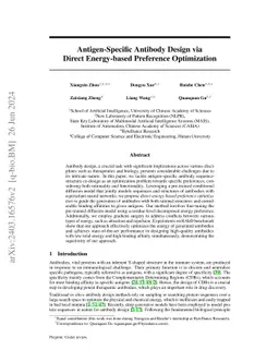 Antigen-Specific Antibody Design via Direct Energy-based Preference
  Optimization
