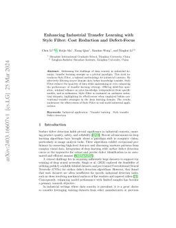 Enhancing Industrial Transfer Learning with Style Filter: Cost Reduction
  and Defect-Focus