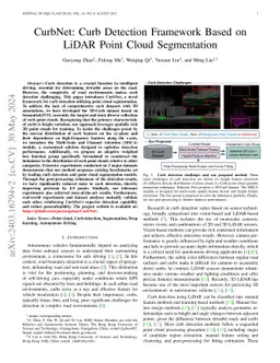 CurbNet: Curb Detection Framework Based on LiDAR Point Cloud Segmentation