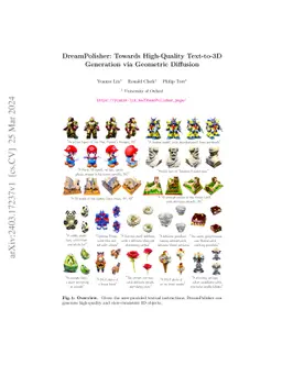 DreamPolisher: Towards High-Quality Text-to-3D Generation via Geometric
  Diffusion