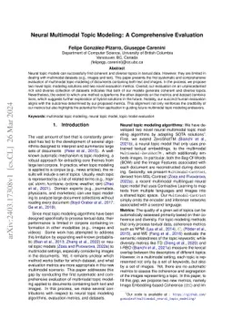 Neural Multimodal Topic Modeling: A Comprehensive Evaluation