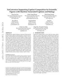 SciCapenter: Supporting Caption Composition for Scientific Figures with
  Machine-Generated Captions and Ratings