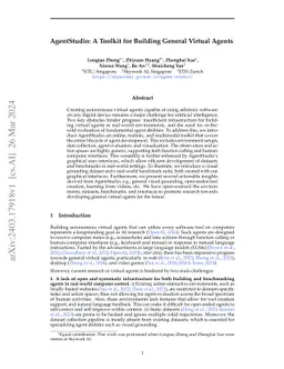 AgentStudio: A Toolkit for Building General Virtual Agents