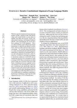 IterAlign: Iterative Constitutional Alignment of Large Language Models