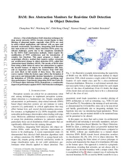 BAM: Box Abstraction Monitors for Real-time OoD Detection in Object
  Detection