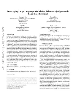Leveraging Large Language Models for Relevance Judgments in Legal Case Retrieval