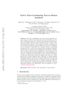 ParCo: Part-Coordinating Text-to-Motion Synthesis
