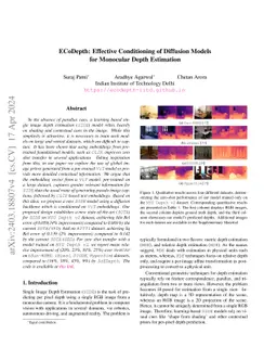 ECoDepth: Effective Conditioning of Diffusion Models for Monocular Depth
  Estimation