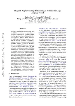 Plug-and-Play Grounding of Reasoning in Multimodal Large Language Models