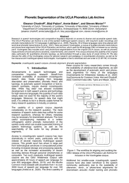 Phonetic Segmentation of the UCLA Phonetics Lab Archive