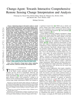 Change-Agent: Towards Interactive Comprehensive Remote Sensing Change
  Interpretation and Analysis
