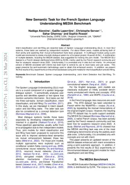 New Semantic Task for the French Spoken Language Understanding MEDIA
  Benchmark
