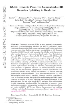 GGRt: Towards Pose-free Generalizable 3D Gaussian Splatting in Real-time
