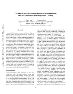 CDMAD: Class-Distribution-Mismatch-Aware Debiasing for Class-Imbalanced
  Semi-Supervised Learning