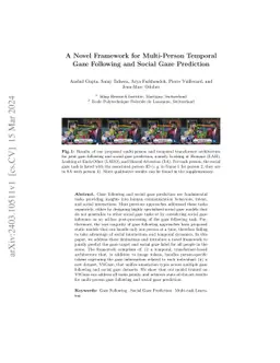 A Novel Framework for Multi-Person Temporal Gaze Following and Social
  Gaze Prediction