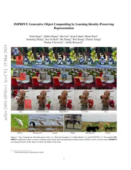 IMPRINT: Generative Object Compositing by Learning Identity-Preserving
  Representation