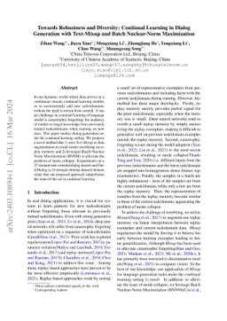 Towards Robustness and Diversity: Continual Learning in Dialog
  Generation with Text-Mixup and Batch Nuclear-Norm Maximization