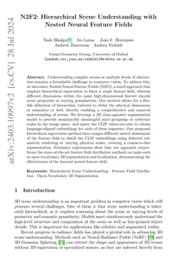 N2F2: Hierarchical Scene Understanding with Nested Neural Feature Fields