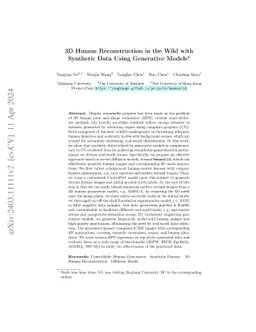 Diffusion Models are Efficient Data Generators for Human Mesh Recovery