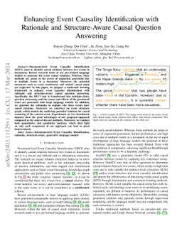 Enhancing Event Causality Identification with Rationale and
  Structure-Aware Causal Question Answering