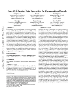ConvSDG: Session Data Generation for Conversational Search